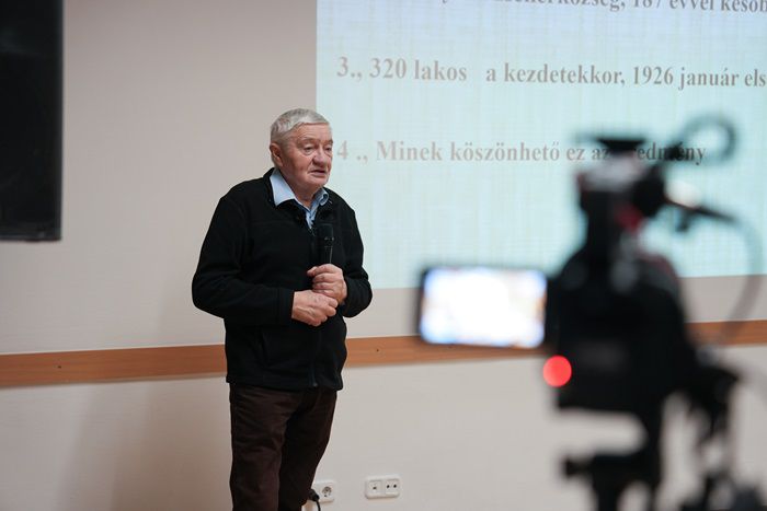 Helytörténeti előadás a századforduló díszpolgárairól