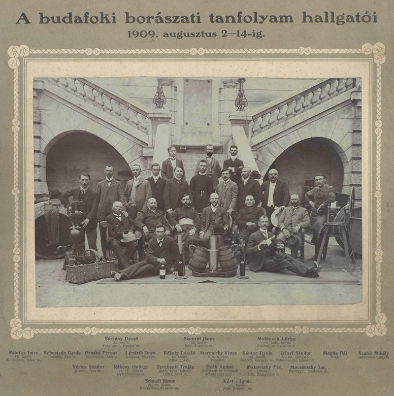A Magyar Királyi Pincemesteri Tanfolyam